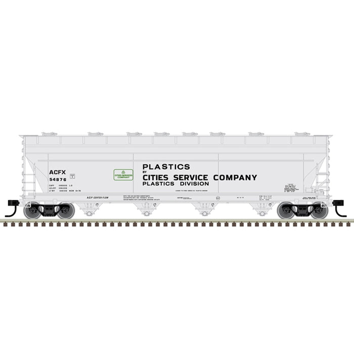 Atlas Master 20007371 HO Scale ACF 5250 Covered Hopper Cities Service ACFX 54864
