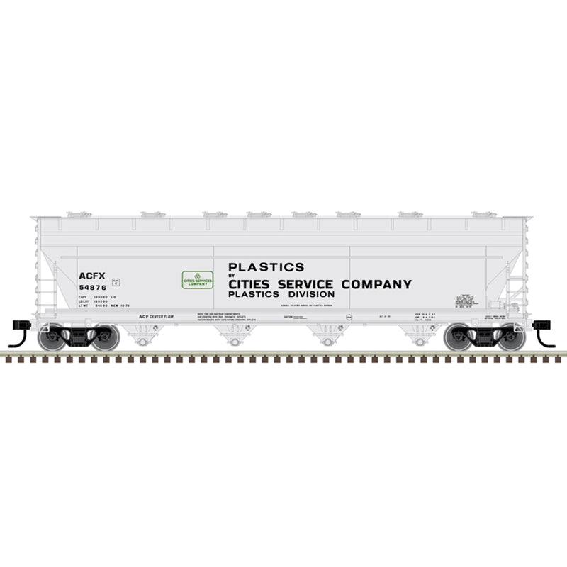Atlas Master 20007372 HO Scale ACF 5250 Covered Hopper Cities Service ACFX 54876