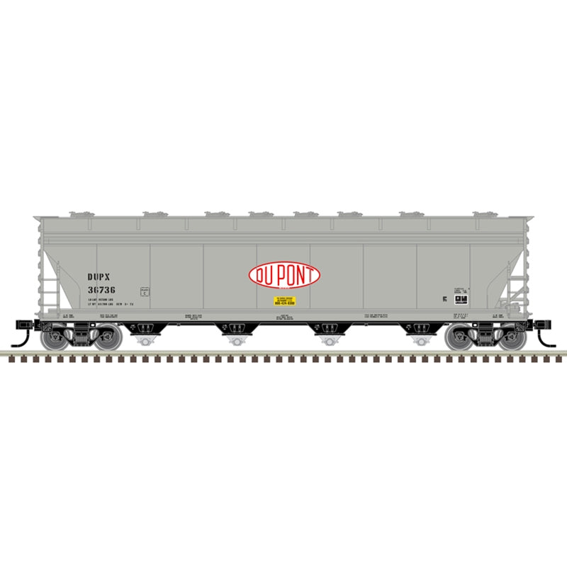 Atlas Master 20007373 HO Scale ACF 5250 Covered Hopper DuPont SHPX 36724