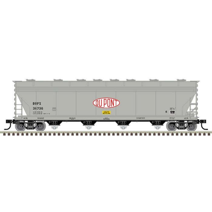 Atlas Master 20007373 HO Scale ACF 5250 Covered Hopper DuPont SHPX 36724