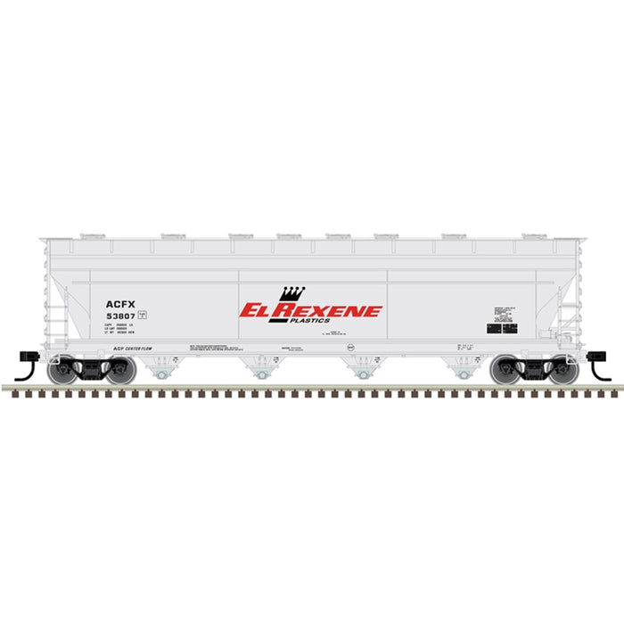 Atlas Master 20007377 HO Scale ACF 5250 Covered Hopper El Rexene 53808