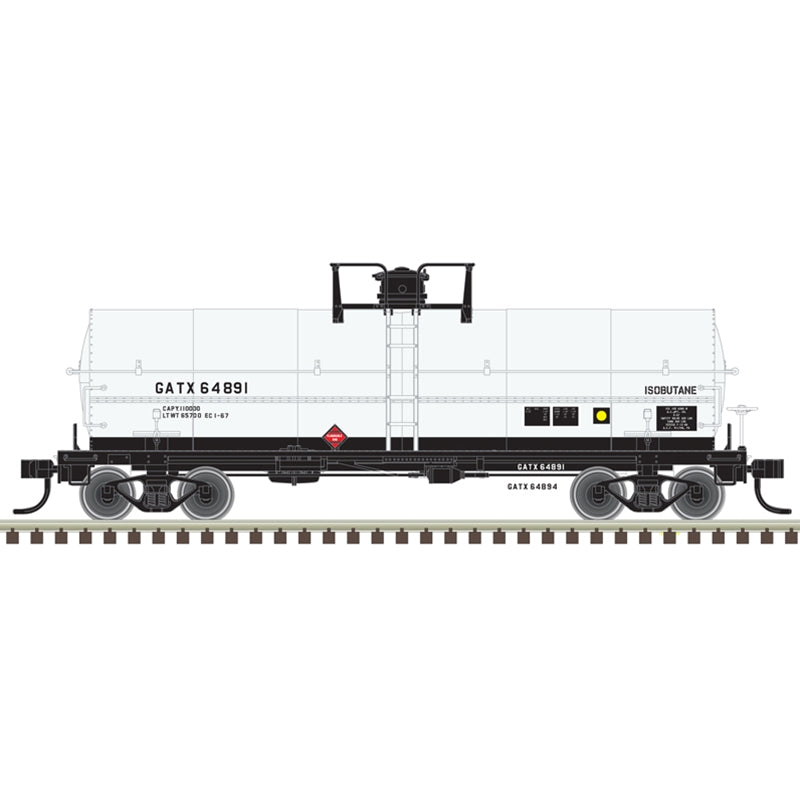 Atlas Master 50006590 N Scale 11,000 Gallon Tank Car GATX (Isobutane) 64891