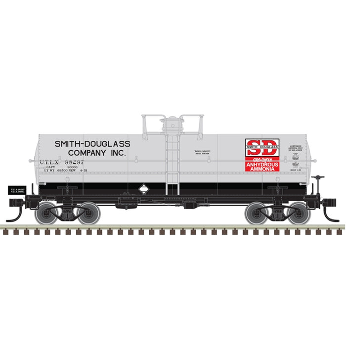 Atlas Master 50006597 N Scale 11,000 Gallon Tank Car Smith Douglass UTLX 98297
