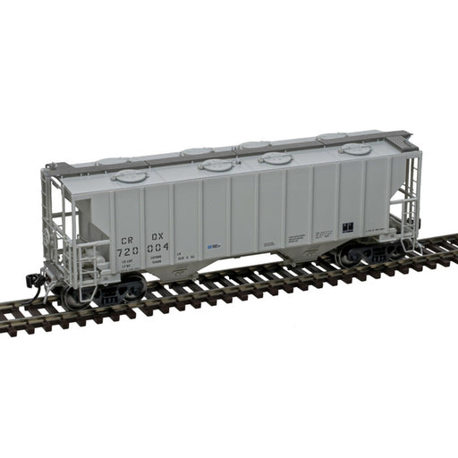 Atlas Master Plus HO Scale Portec 3000 Covered Hopper Chicago Freight Car Leasing CRDX
