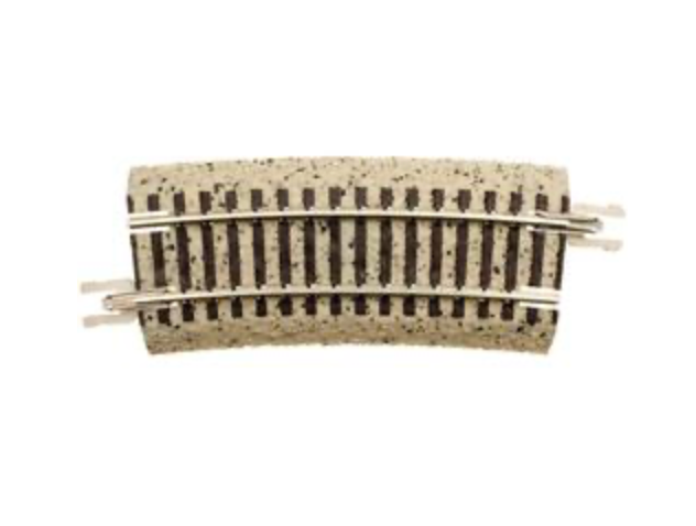 Atlas 2411 N Scale Code 65 True-Track 1/2 11" Radius Curve (8 Pack)