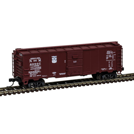 Atlas N Scale 40' 1932 ARA Boxcar Nacionales de Mexico  N de M
