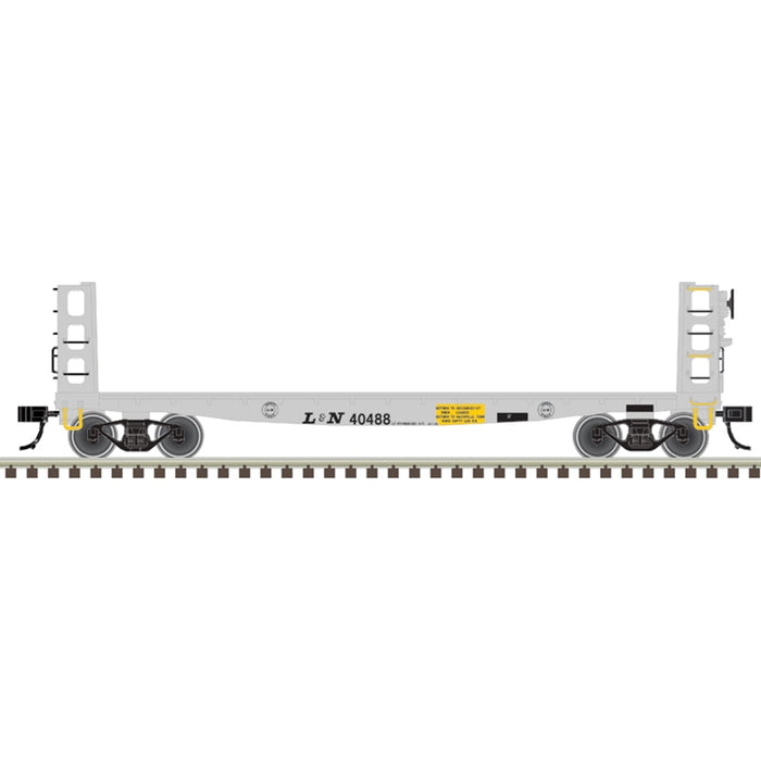 Atlas N Scale 42' Pulpwood Flatcar with Load Louisville and Nashville "MoW" L&N