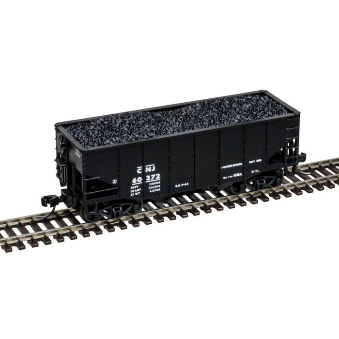 Atlas N Scale 55 Ton Fishbelly Hopper Central Railroad of New Jersey CNJ