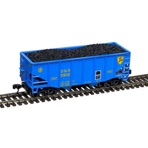 Atlas N Scale 55 Ton Fishbelly Hopper Delaware & Hudson D&H