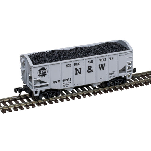 Atlas N Scale 55 Ton Fishbelly Hopper Norfolk & Western N&W
