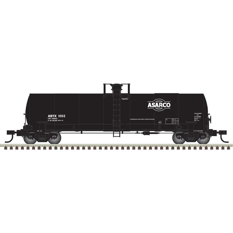 Atlas N Scale ACF 17,360 Gallon Tank Car ASARCO ASTX