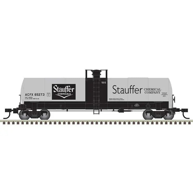 Atlas N Scale ACF 17,360 Gallon Tank Car Stauffer Chemical ACFX