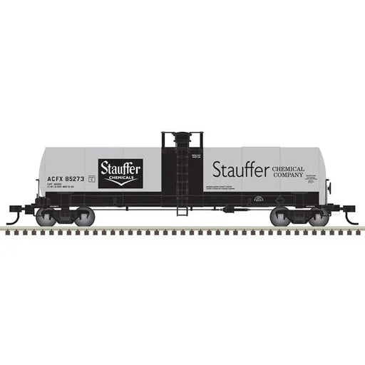 Atlas N Scale ACF 17,360 Gallon Tank Car Stauffer Chemical ACFX