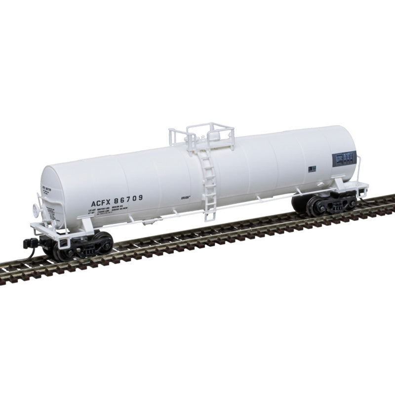 Atlas N Scale ACF 23,500 Tank Car ACFX "White"