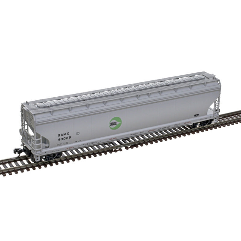 Atlas N Scale ACF 5748 4 Bay Covered Hopper Cargill SAMX