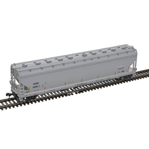 Atlas N Scale ACF 5800 4 Bay Covered Hopper Luhu Logistics LUHX