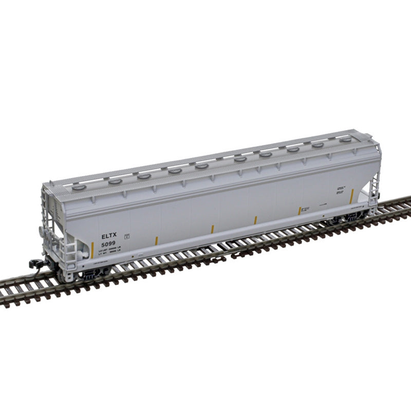 Atlas N Scale ACF 5800 4 Bay Covered Hopper Soltex Polymers ELTX