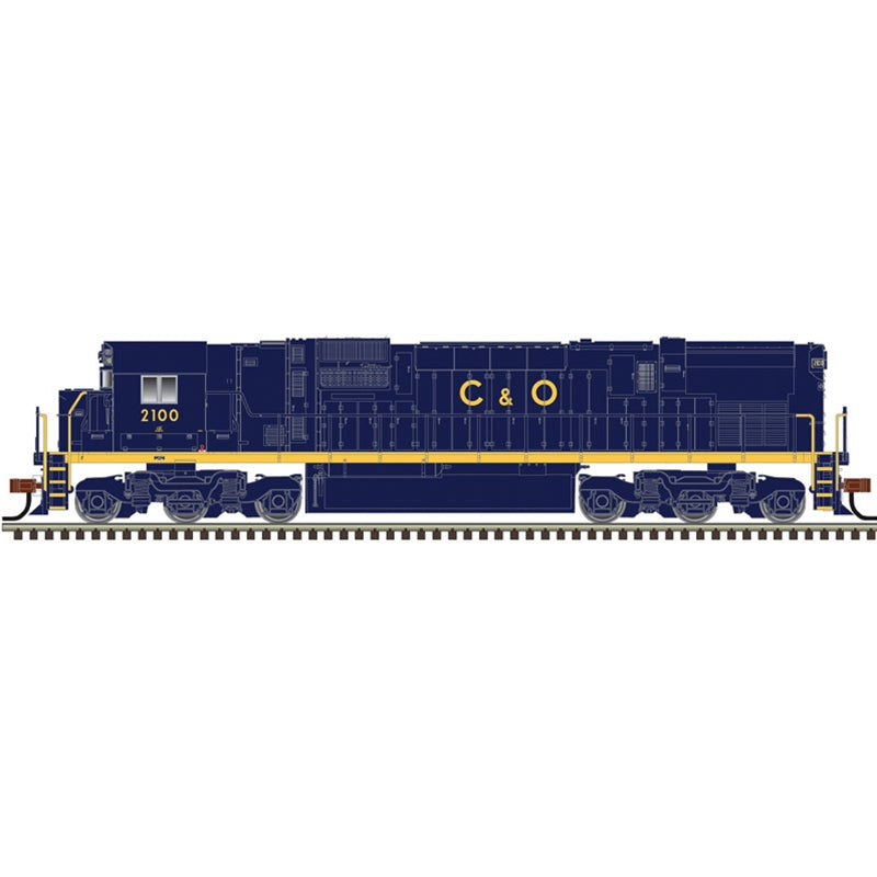 Atlas N Scale ALCo C-630 Diesel Chesapeake & Ohio C&O
