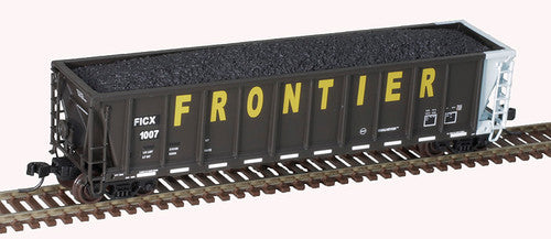 Atlas N Scale Coalveyor Bathtub Gondola Frontier Scrap Metals FICX