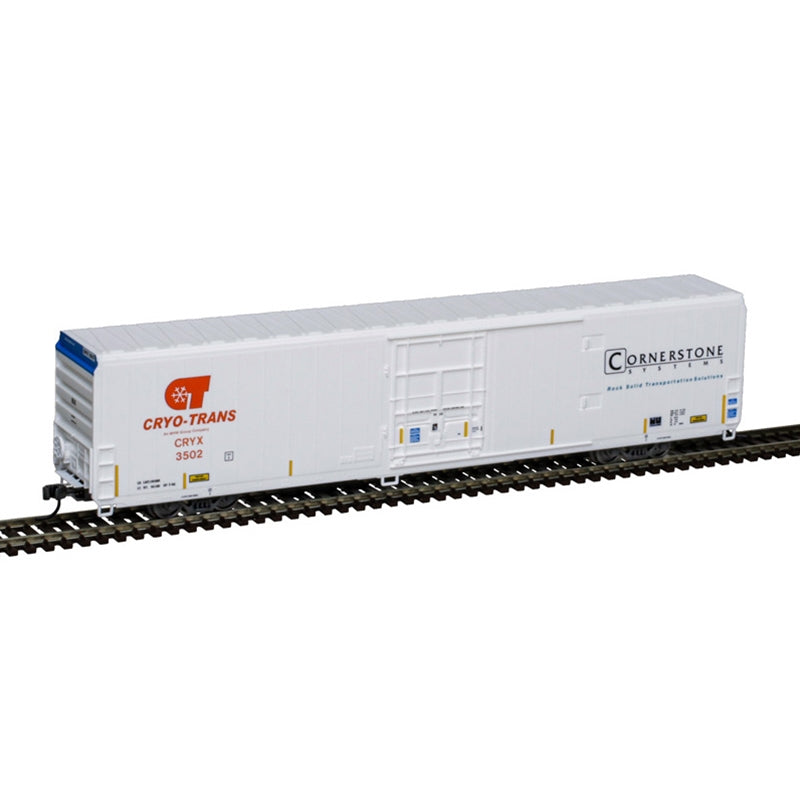 Atlas N Scale Cryogenic Reefer Cryo-Trans Cornerstone CRYX 