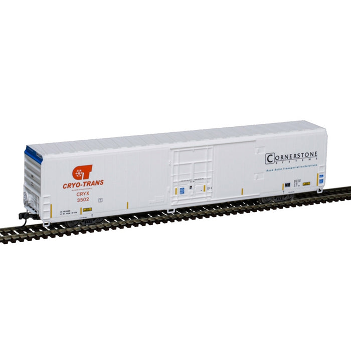 Atlas N Scale Cryogenic Reefer Cryo-Trans Cornerstone CRYX 