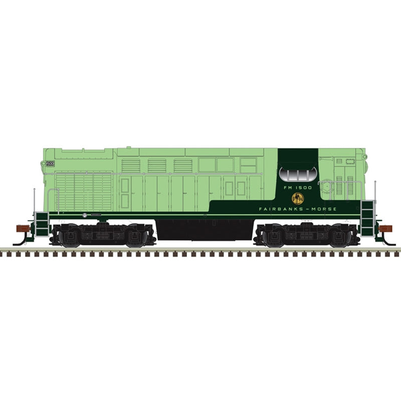 Atlas N Scale FM H-15-44 Diesel Fairbanks Morse Demonstrator