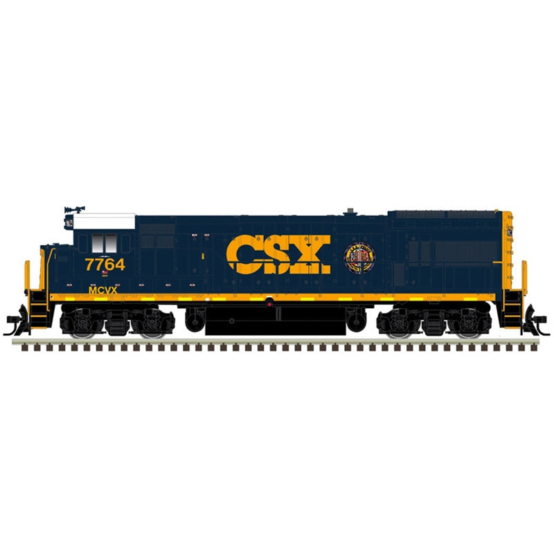 Atlas N Scale GE U36B Diesel "MCVX Safety Train" CSX 7764