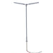 Atlas N Scale Gray Double Arm Parking Lot Light with LED (3 Pack)