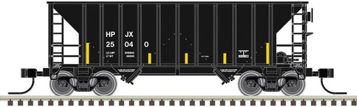 Atlas N Scale Greenville 100-Ton 2-Bay Hopper Helm-Pacific Leasing HPJX