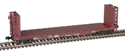 Atlas N Scale GSI-GSC 48' Bulkhead Flatcar Union Pacific UP