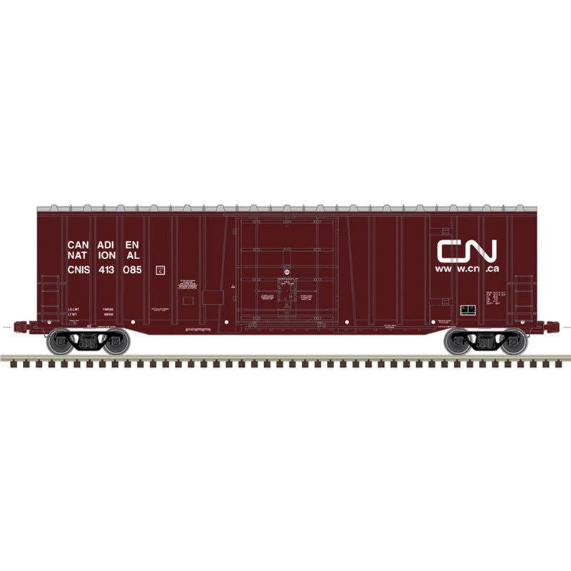 Atlas N Scale NSC 50' 5277 Plug Door Box Car Canadian National CNIS