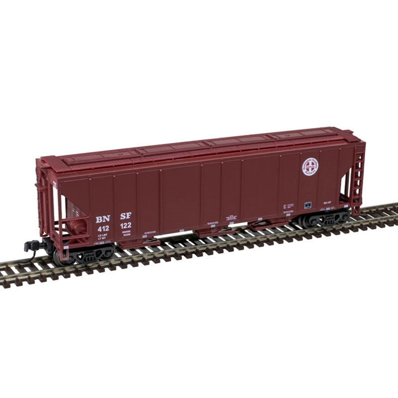 Atlas N Scale PS-2 4427 3 Bay Covered Hopper BNSF Railway