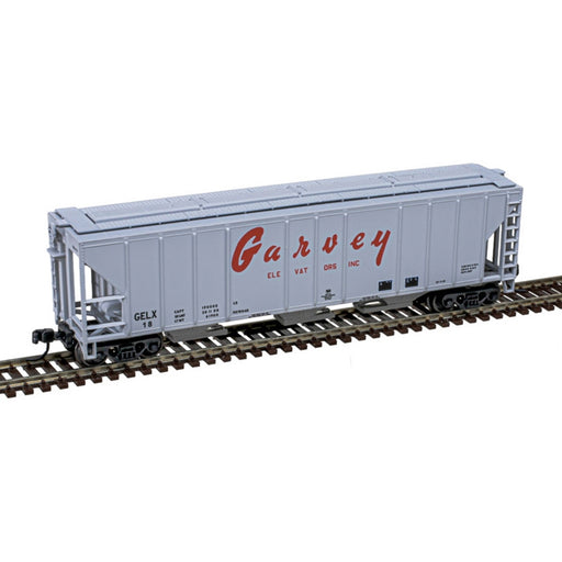 Atlas N Scale PS-2 4427 3 Bay Covered Hopper Garvey GELX