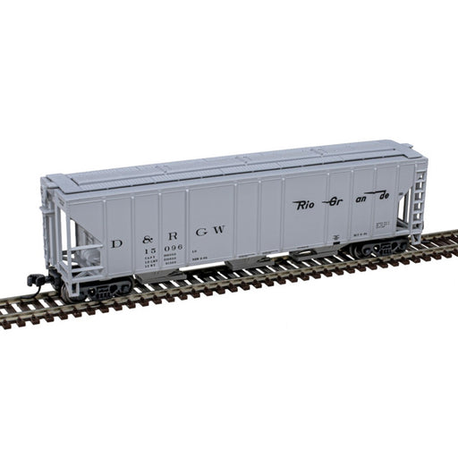 Atlas N Scale PS-2 4427 3 Bay Covered Hopper Rio Grande D&RGW