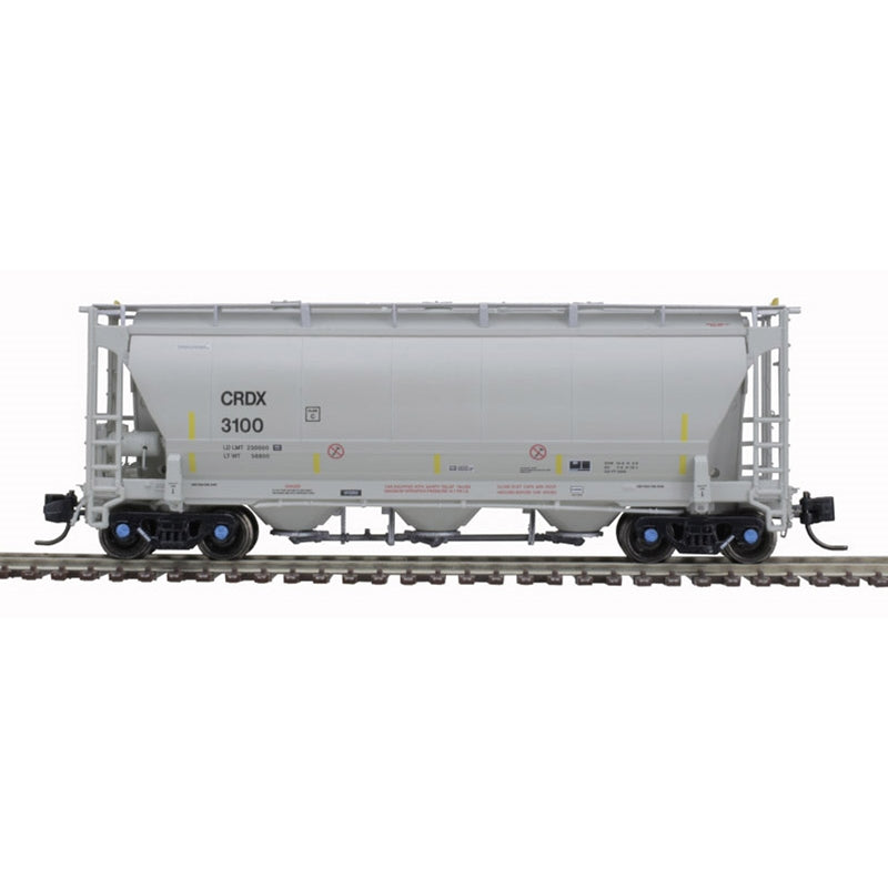 Atlas N Scale Trinity 3230 PD Covered Hopper Chicago Freight Car CRDX