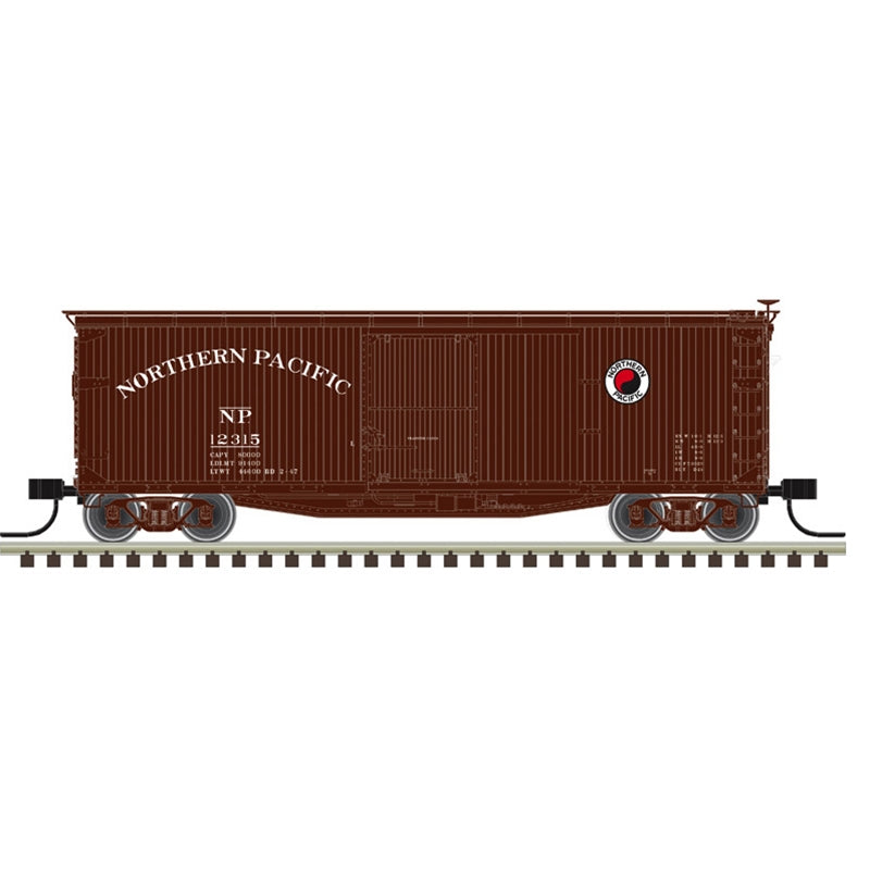 Atlas N Scale USRA Double Sheathed Boxcar Northern Pacific NP