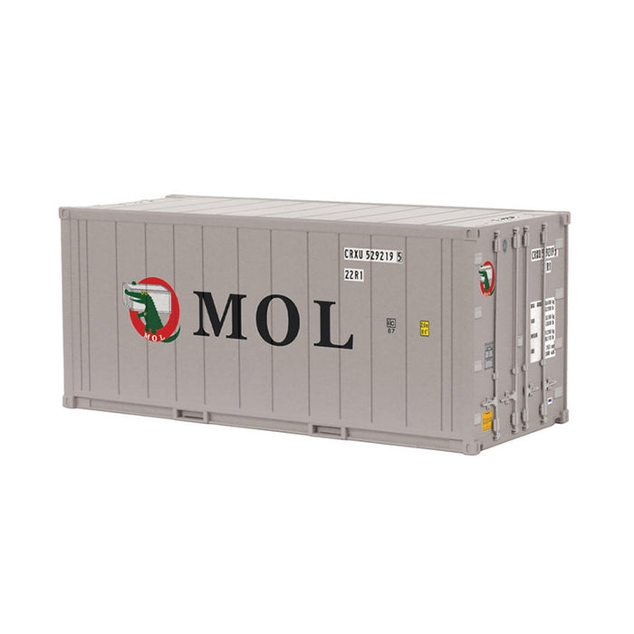 Atlas O Master 3002596 O Scale 20' Reefer Container Assortment 8 Pack