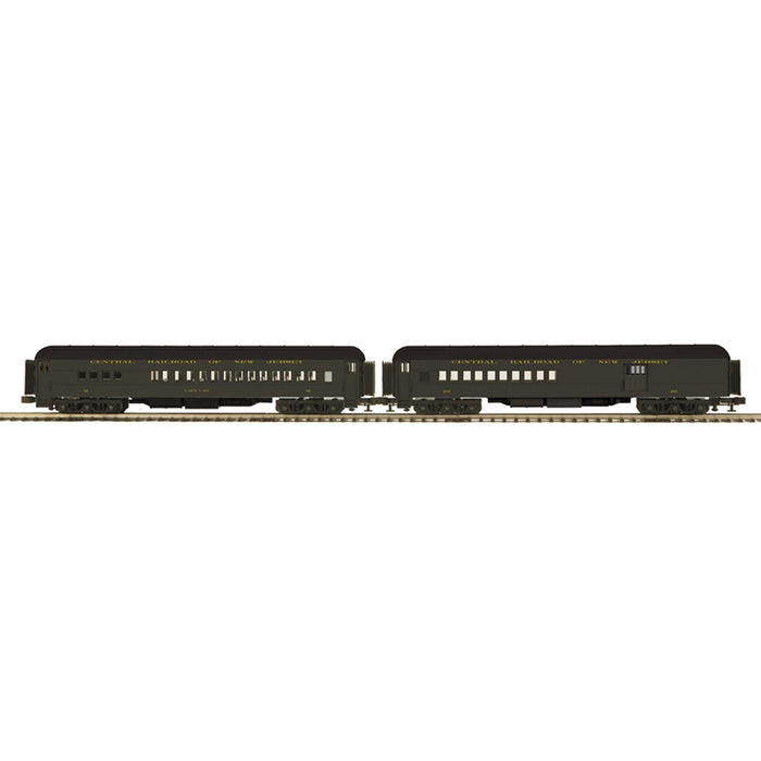 Atlas O Premier 3001766B O Scale Madison Heavyweight Central of Jersey 2 Car Set