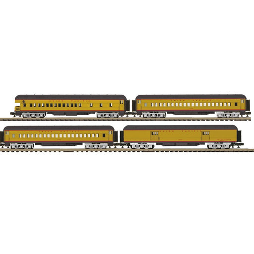 Atlas O Premier 3001774A O Scale Madison Heavyweight Union Pacific 4 Car Set
