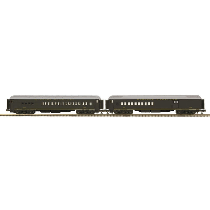 Atlas O Premier 3001776B O Scale Madison Heavyweight Western Maryland 2 Car Set