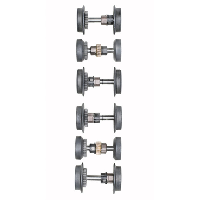 Atlas O Premier 66049 O Scale Replacement Locomotive Wheel Set for 3 Rail 6 Axle Diesel