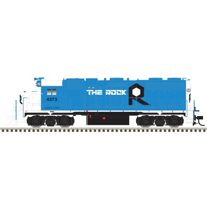 Atlas Silver 40005612 N Scale EMD GP38 Rock Island Rail 4373