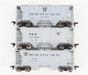 Atlas Trainman 1100 HO Scale PS-2 2 Bay Covered Hopper Pennsylvania PRR 3 Pack - NOS