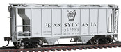 Atlas Trainman 11297 HO Scale PS-2 2 Bay Covered Hopper Pennsylvania PRR 257723 - NOS