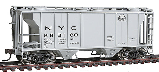 Atlas Trainman 11306 HO Scale PS-2 2 Bay Covered Hopper New York Central NYC 883180 - NOS