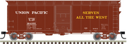 Atlas Trainman 20006256 HO Scale 40' 1937 AAR Boxcar Kit Union Pacific UP 184152
