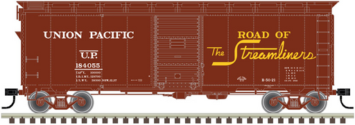 Atlas Trainman 20006256 HO Scale 40' 1937 AAR Boxcar Kit Union Pacific UP 184152