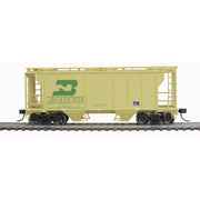 Atlas Trainman 20006594 HO Scale PS-2 Covered Hopper Burlington Northern Scale Monitor Car BN 979038