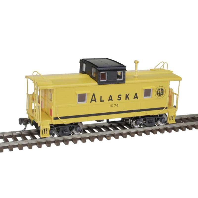 Atlas Trainman 20006753 HO Scale Cupola Caboose Alaska Railroad ARR 1804