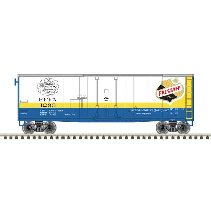 Atlas Trainman 20007239 HO Scale 40' Plug Door Boxcar Fallstaff Beer 1237